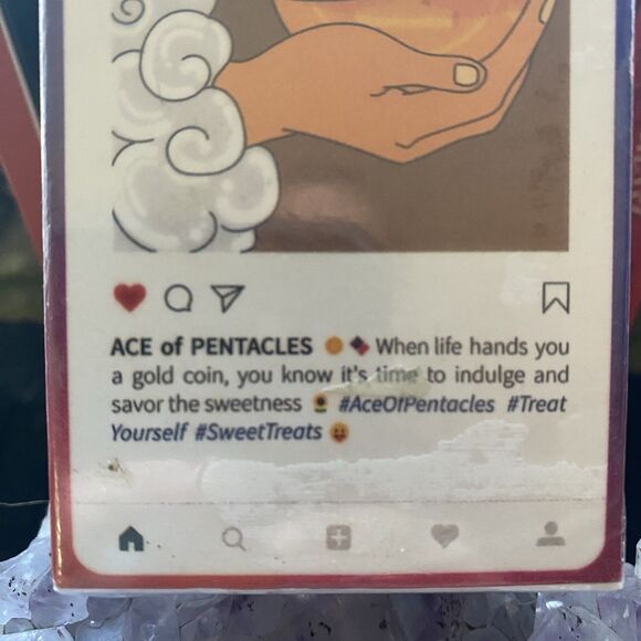 New In Box Instarot Tarot Deck. Witch. Divination. Metaphysical. 78 Cards. - Picture 4 of 12